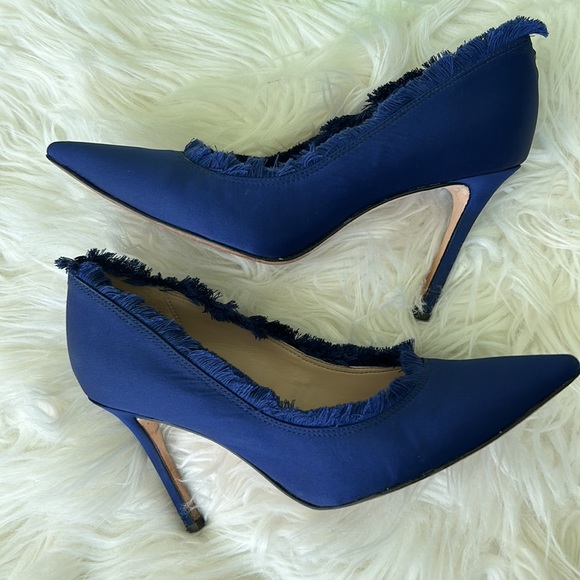 Sam Edelman Halan Satin Fringe Shoe - Picture 3 of 12